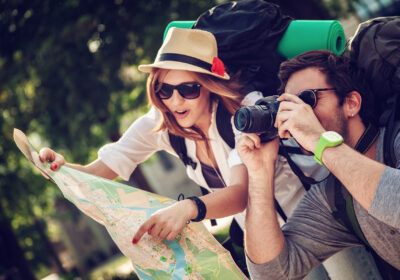 How to travel with paper map